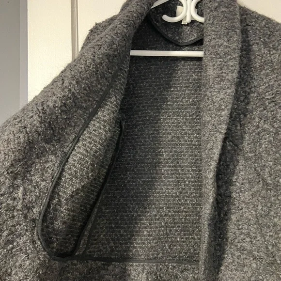 Aritzia Wilfred | 4 | wool mohair alpaca boucle knit shawl cardigan - Picture 3 of 7
